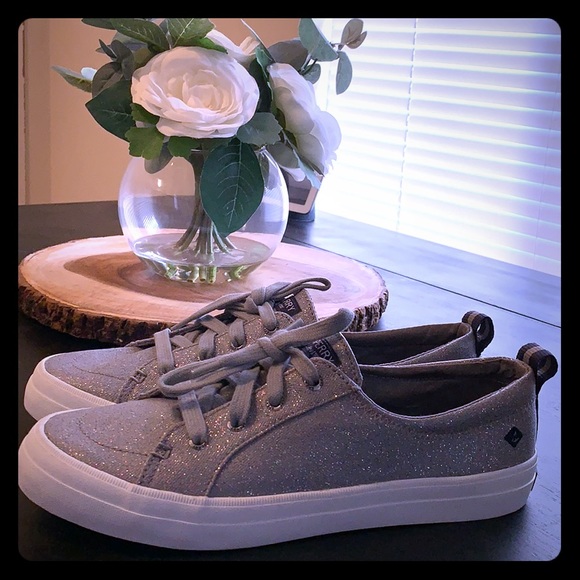 Sparkly Memory Foam Sperry’s - Picture 1 of 5